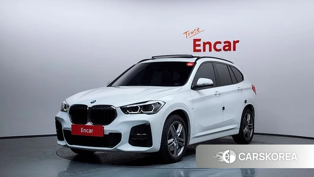 BMW X1 (F48) 2021 Белый из Кореи