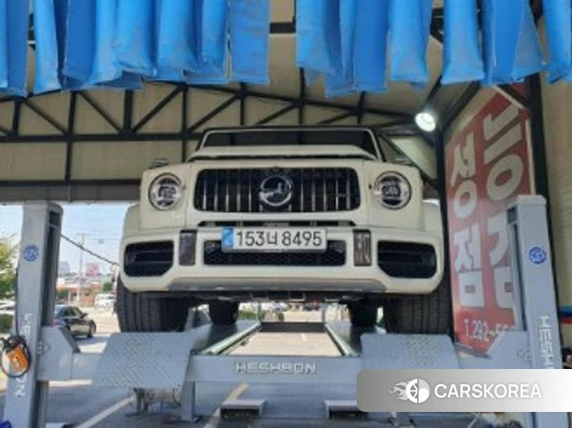 Mercedes-Benz G-Class W463b 2020 Белый из Кореи