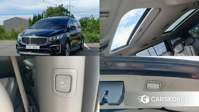 Kia The New Carnival 2018 Черный из Кореи