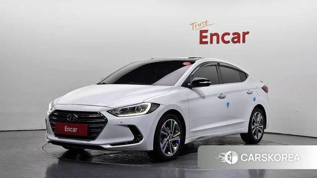 Hyundai Avante AD 2018 Белый из Кореи