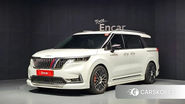 Kia Carnival 4th generation 2022 Белый из Кореи