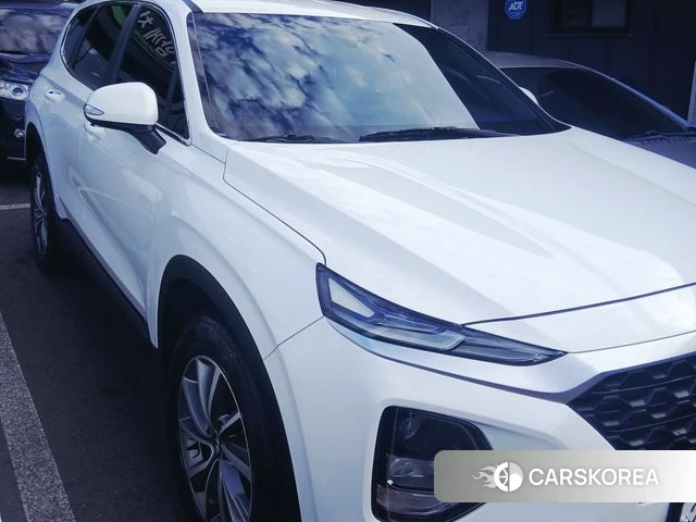 Hyundai Santa Fe TM 2019 Белый из Кореи