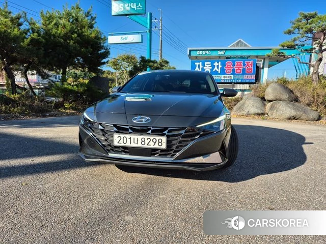 Hyundai The New Avante Hybrid (CN7) 2023 Серый из Кореи