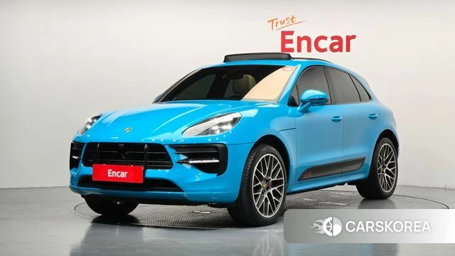 Porsche Macan 2021 Синий из Кореи