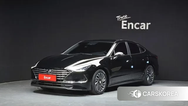 Hyundai Sonata Hybrid (DN8) 2021 Черный из Кореи