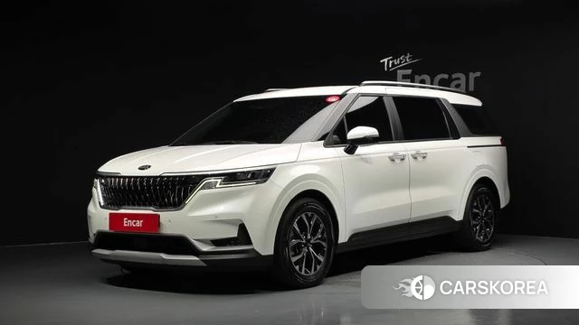 Kia Carnival 4th generation 2021 Белый из Кореи