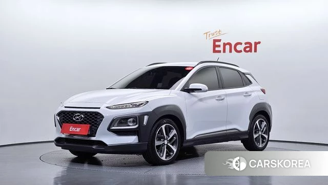 Hyundai Kona 2018 Белый из Кореи