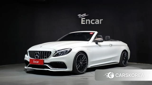 Mercedes-Benz C-Class W205 2018 Белый из Кореи