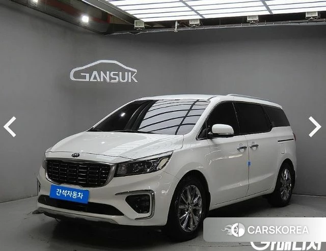 Kia The New Carnival 2018 Белый из Кореи