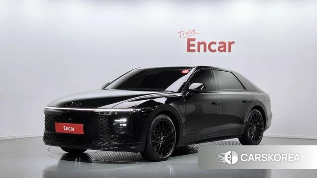Hyundai Grandeur Hybrid (GN7) 2024 Черный из Кореи