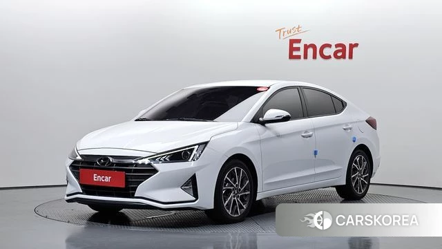 Hyundai The New Avante AD 2019 Белый из Кореи