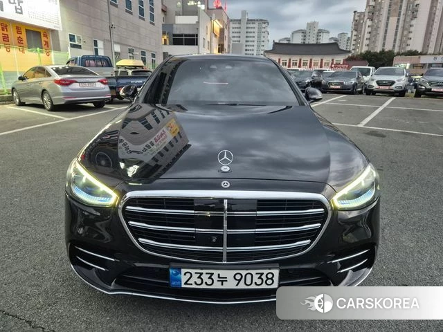 Mercedes-Benz S-Class W223 2023 Черный из Кореи