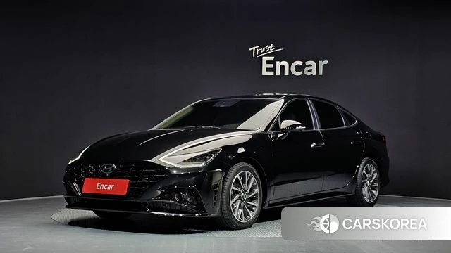 Hyundai Sonata (DN8) 2020 Черный из Кореи
