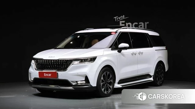 Kia Carnival 4th generation 2023 Белый из Кореи