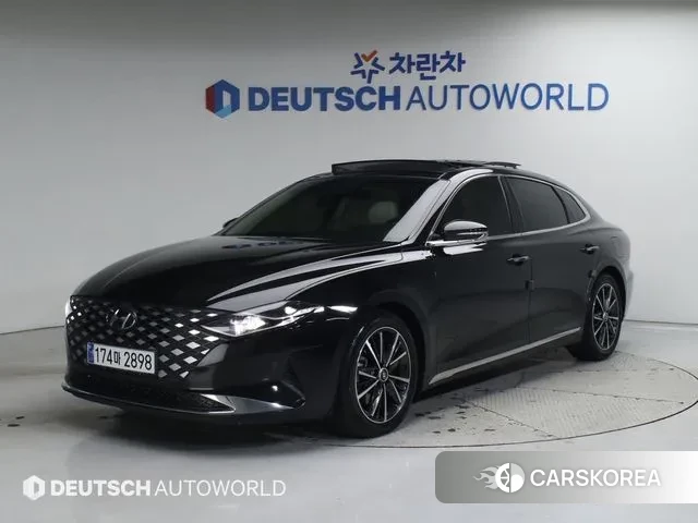 Hyundai The New Grandeur IG 2021 Черный из Кореи