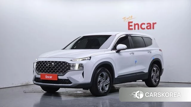 Hyundai The New Santa Fe 2022 Белый из Кореи