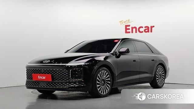 Hyundai Grandeur (GN7) 2023 Черный из Кореи