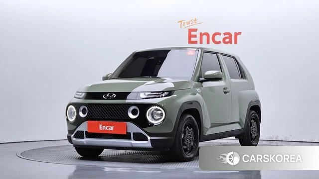 Hyundai Casper 2023 Темно-зеленый из Кореи