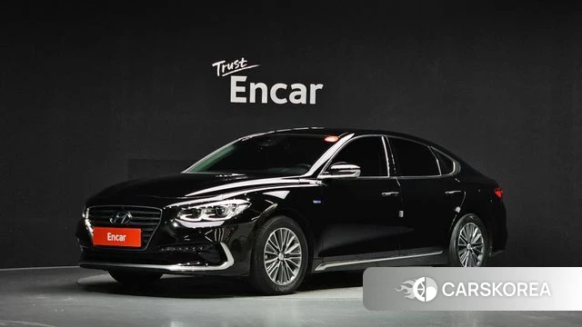 Hyundai Grandeur IG Hybrid 2019 Черный из Кореи