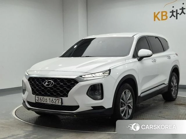 Hyundai Santa Fe TM 2019 Белый из Кореи