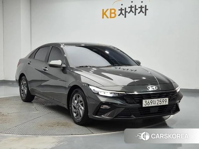 Hyundai The New Avante Hybrid (CN7) 2023 Серый из Кореи