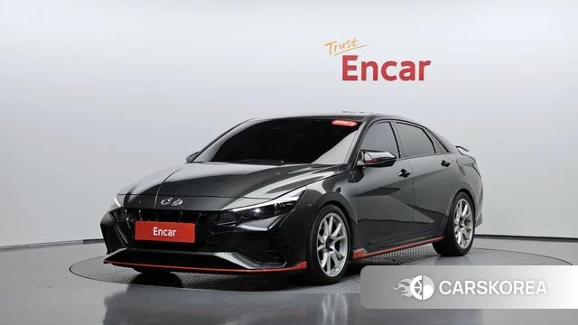 Hyundai Avante (CN7) 2021 Серый из Кореи
