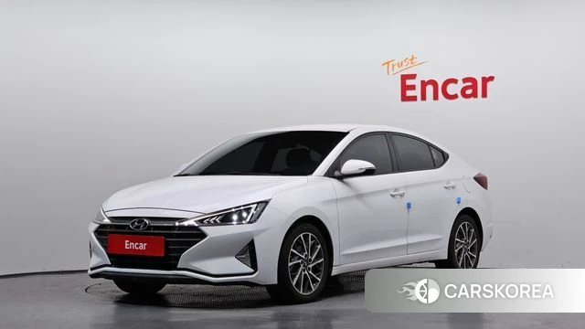 Hyundai The New Avante AD 2019 Белый из Кореи