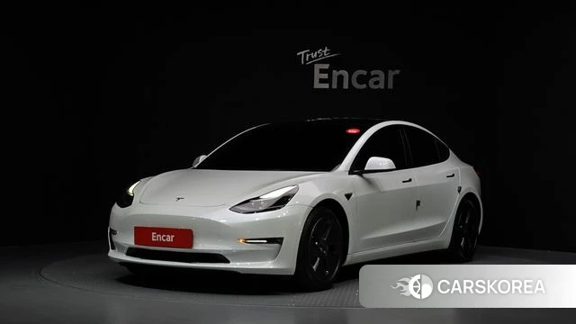 Tesla Model 3 2022 Белый из Кореи