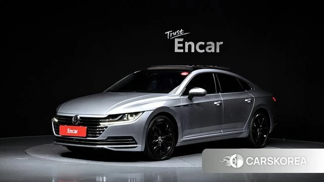 Volkswagen Arteon 2019 Серебристо-серый из Кореи