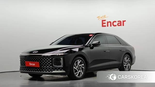 Hyundai Grandeur Hybrid (GN7) 2023 Черный из Кореи