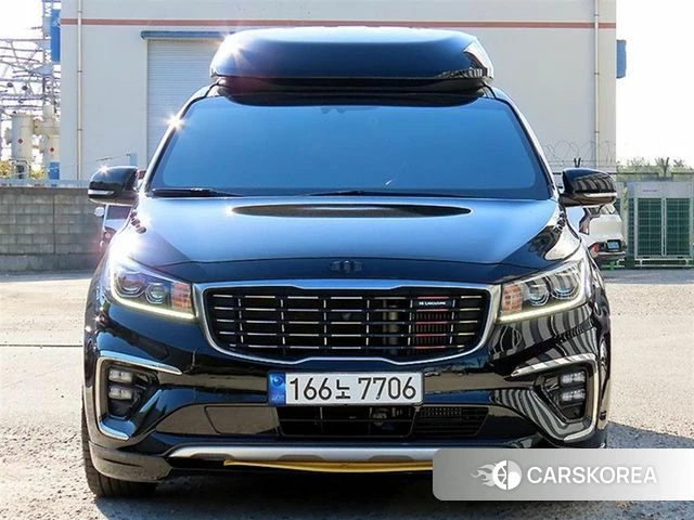 Kia The New Carnival 2019 Черный из Кореи