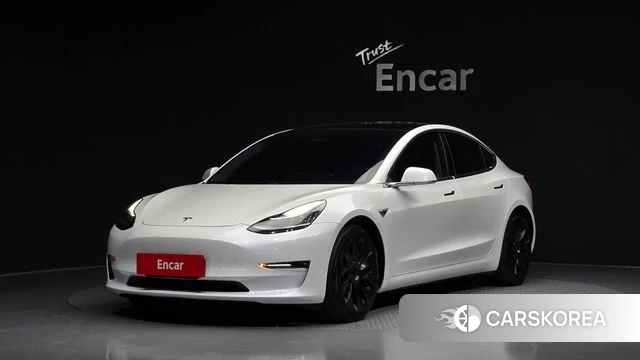 Tesla Model 3 2020 Белый из Кореи