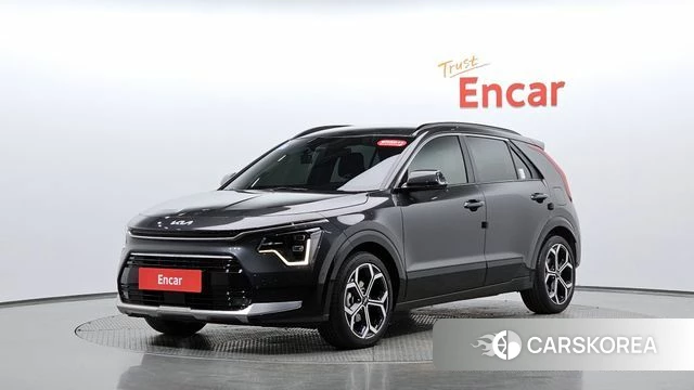 Kia Di Ol Nu Niro 2022 Серый из Кореи