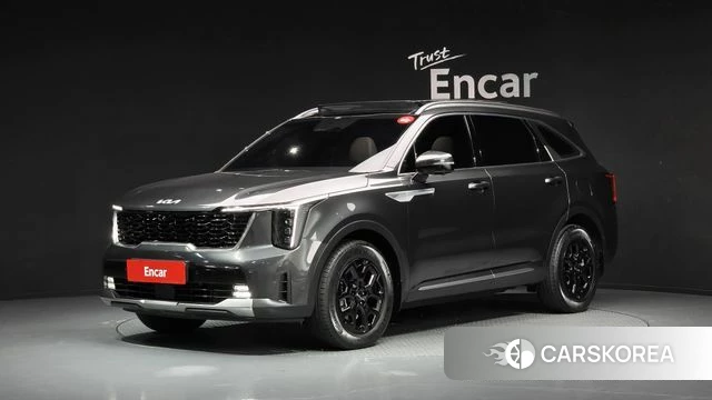Kia The New Sorento 4th Generation 2024 Серый из Кореи