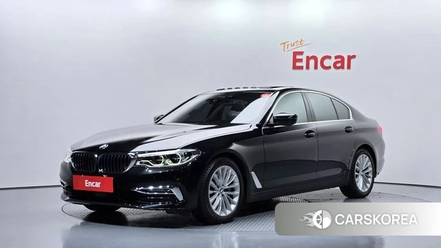 BMW 5 Series (G30) 2020 Черный из Кореи