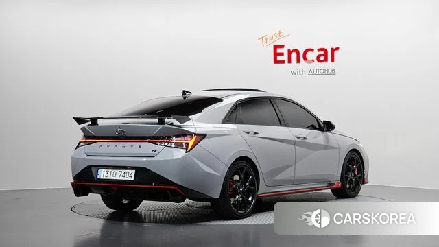 Hyundai Avante (CN7) 2022 Серебристо-серый из Кореи