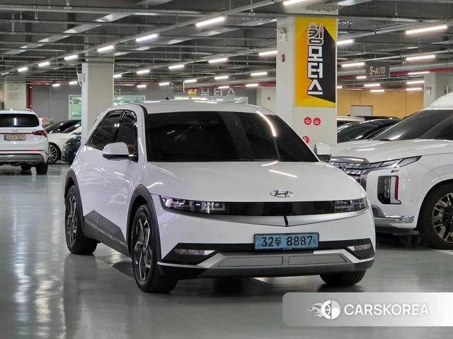 Hyundai Ionic 5 2021 Белый из Кореи