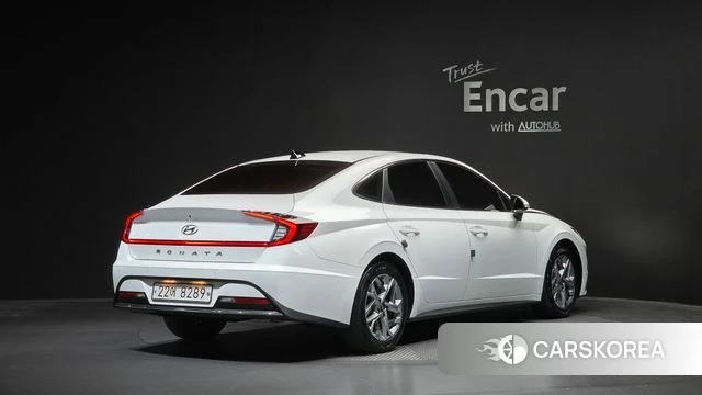 Hyundai Sonata (DN8) 2019 Белый из Кореи