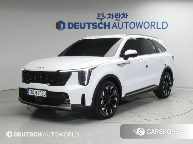 Kia The New Sorento 4th Generation 2025 Белый из Кореи