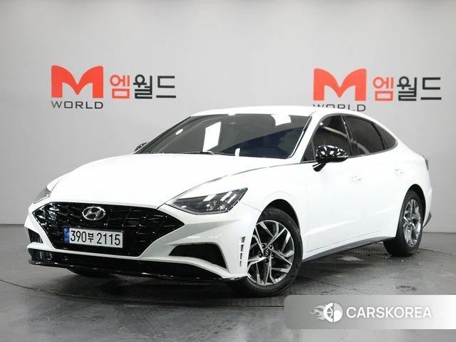 Hyundai Sonata (DN8) 2021 Белый из Кореи