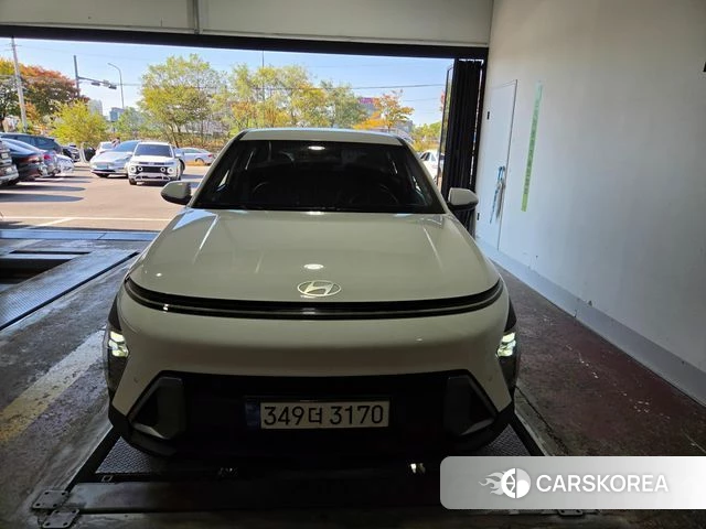 Hyundai Kona Hybrid (SX2) 2023 Белый из Кореи