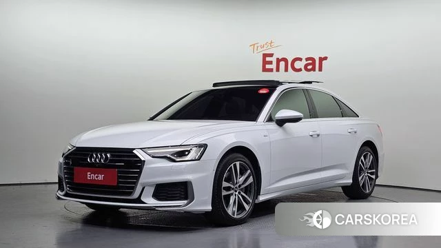 Audi A6 (C8) 2022 Белый из Кореи