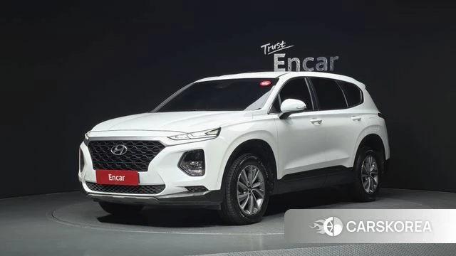 Hyundai Santa Fe TM 2018 Белый из Кореи