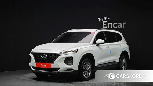 Hyundai Santa Fe TM 2020 Белый из Кореи
