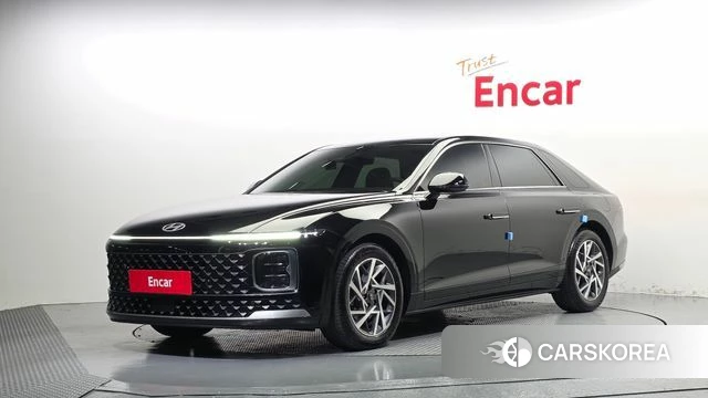 Hyundai Grandeur (GN7) 2023 Черный из Кореи