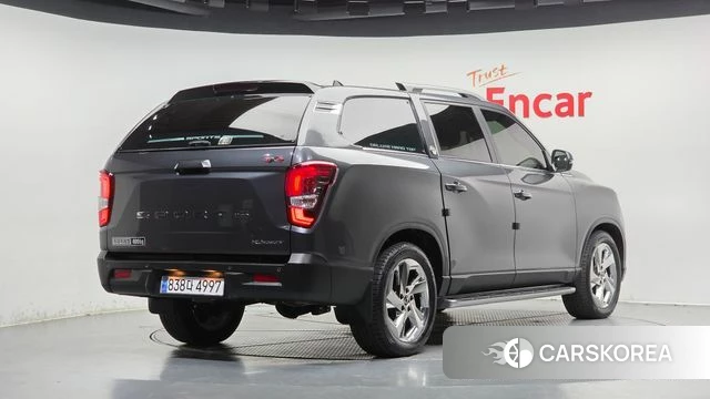 Ssangyong The New Rexton Sport 2023 Серый из Кореи
