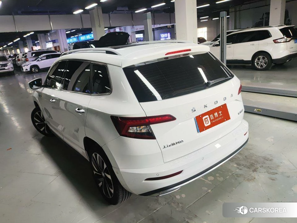 Skoda Karoq 2023 Белый из Китая