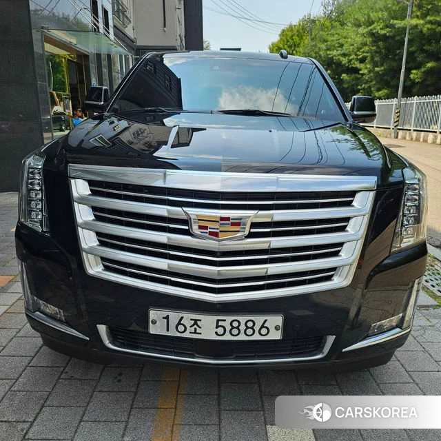 Cadillac Escalade 2019 Черный из Кореи