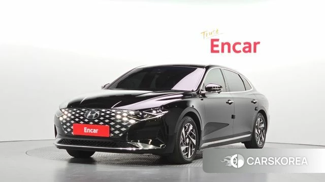 Hyundai The New Grandeur IG Hybrid 2022 Черный из Кореи