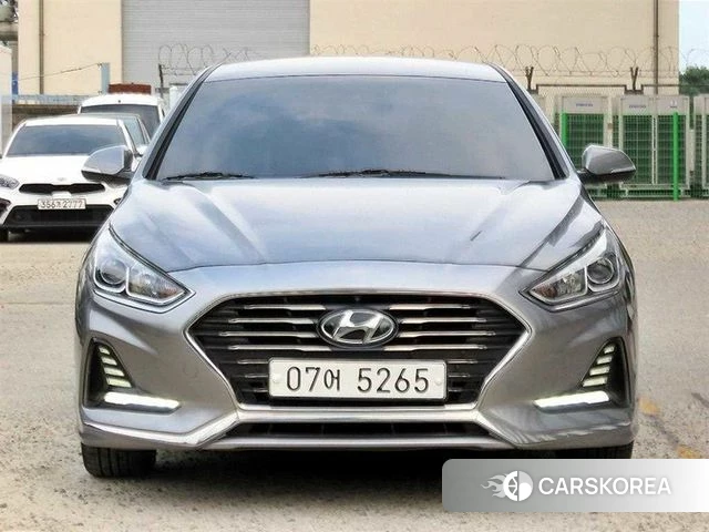 Hyundai Sonata New Rise 2018 Серебристо-серый из Кореи